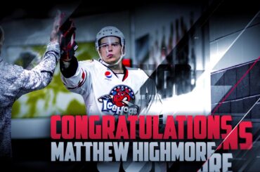 Congrats Highmore Rookie Record