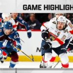 Panthers @ Avalanche 1/10 | NHL Highlights 2023
