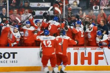 David Jiříček - vyrovnání proti Švédsku | 2023 WJC