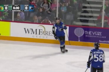 Maxim Cajkovic 15th goal in season Saint John Sea Dogs (QMJHL) 19/20