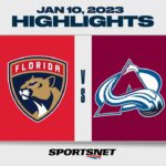 NHL Highlights | Panthers vs. Avalanche - January 10, 2023