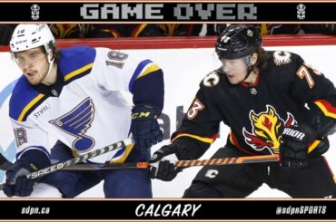 Flames vs St. Louis Blues Game Analysis - January 10, 2023 | Game Over: Calgary