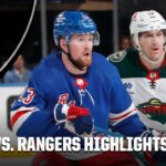 Minnesota Wild vs. New York Rangers | Full Game Highlights