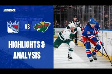 New York Rangers win a thriller in a shootout against Minnesota Wild | New York Rangers