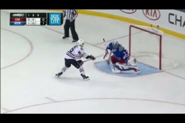Teravainen beats Lundqvist with backhand move