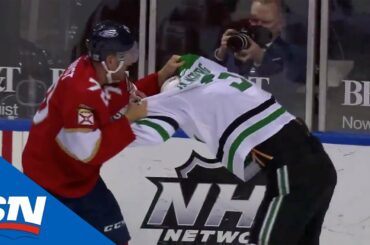 Patric Hornqvist & John Klingberg Exchange Fists In Second Period Tilt