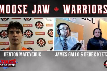 Ultimate Fan Zone Post-Game Interview - Denton Mateychuk - Jan. 6