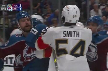 Kurtis MacDermid And Givani Smith Drop The Gloves