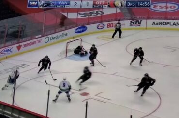 Joey Daccord Injury Vs Vancouver Canucks 2021