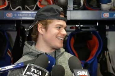Cole Caufield says Canadiens Offense has started with Defense lately