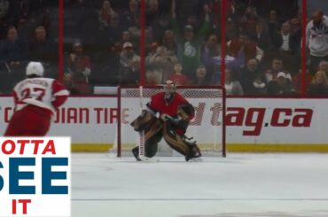 GOTTA SEE IT:  Craig Anderson Stops Two Penalty Shots In The Third Period