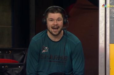 Tomas Hertl "proud" after Natural Hat Trick & comeback win