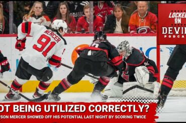 It Wasn't Pretty But The Devils Finally Beat The Hurricanes...Dawson Mercer Had Himself a Night