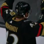 Daniil Miromanov sets up Kolesar's goal vs Predators (31 dec 2022)