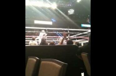 Last round of Oliver Mccall and Timor Ibragimov fight