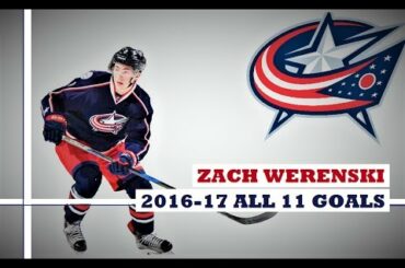 Zach Werenski (#8) ● ALL 11 Goals 2016-17 Season (HD)