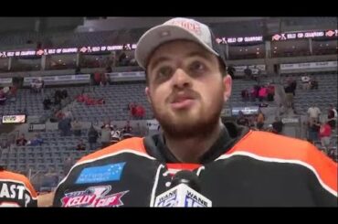 Dylan Ferguson Kelly Cup Title interview