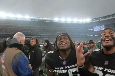 JETS WIN!!!! 🎉 | Win Cam vs Bears | The New York Jets | NFL