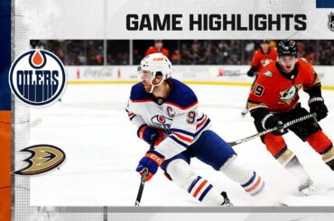 Oilers @ Ducks 1/11 | NHL Highlights 2023