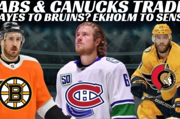 NHL Trade Rumours - Habs Want Boeser? Hayes to Bruins? Ekholm to Sens? + 2 Waiver Claims + More