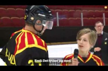 Barn fick roller i Brynäs IF — så var Game for UNICEF