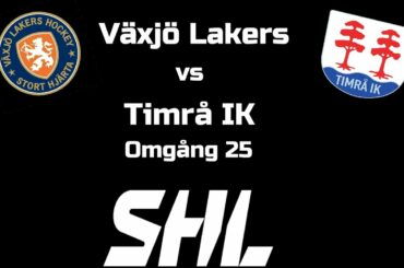 Växjö VS Timrå Highlights SHL 2021/22 |4 December|