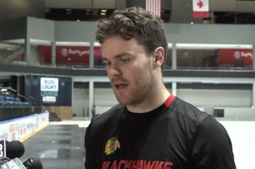 IceHogs Media Day: Forward Mike Hardman 1/10/23