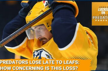 Nashville Predators Lose to Toronto Maple Leafs on Last Minute Mistake and Yaroslav Askarov Call Up