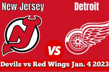 New Jersey Devils vs Detroit Red Wings | Live NHL Play by Play & Chat