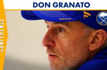 Buffalo Sabres Coach Don Granato Following 4-3 Loss To Seattle Kraken