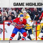 Predators @ Canadiens 1/12 | NHL Highlights 2023
