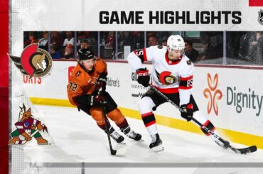 Senators @ Coyotes 1/12 | NHL Highlights 2023