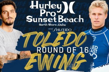 Filipe Toledo vs Ethan Ewing Hurley Pro Sunset Beach - Round of 16 Heat 5