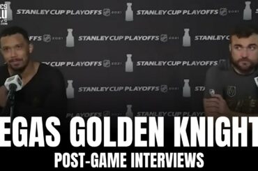 Keegan Kolesar & William Carrier on Vegas Series Win vs. Colorado, Montreal Series "Tough On Family"