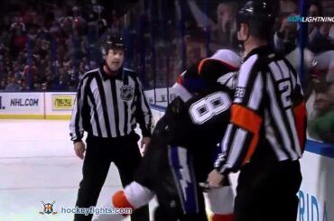 James Van Riemsdyk vs Randy Jones Feb 15, 2011