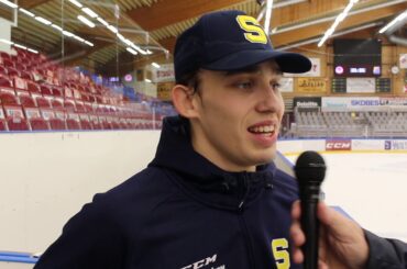 Intervju med Adam Wilsby, Södertälje SK efter Västervik-SSK 9712-19