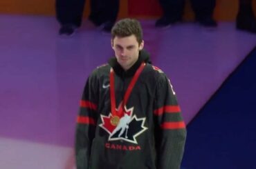 Liam Foudy and Team Canada Drop the Puck Before the Maple Leafs' Game (Jan. 8, 2020)