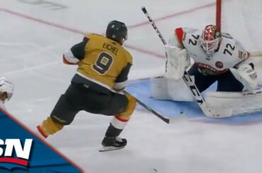 Jack Eichel Ties It For Golden Knights On Sweet Stretch Pass From Kaedan Korczak