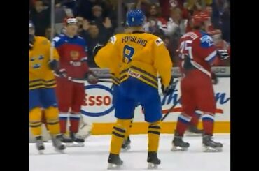 WJC 2015 Gustav Forsling game highlight vs Switzerland Dec 31 2014