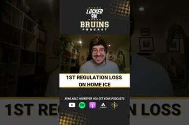 #Bruins suffer first regulation loss on home ice this season vs. #Kraken