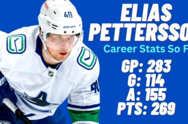 Elias Pettersson Is The MOST UNDERRATED Player In The NHL