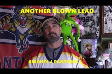 Florida Panthers Lose to Vegas Knights 4-2 Another Blown Lead
