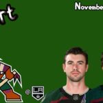 Coyotes @ Kings Report: November 21, 2021