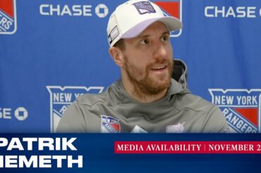 New York Rangers: Patrik Nemeth Pregame Availability | Nov. 2, 2021