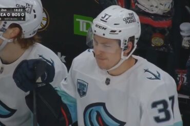 Yanni Gourde Puts Huge Hit On Urho Vaakanainen