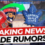 LEFT NOW! GREAT NEWS? TORONTO MAPLE LEAFS NEWS! NHL NEWS!