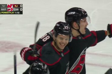 Jesperi Kotkaniemi 1+0 vs New Jersey