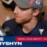 New York Rangers: Jake Leschyshyn Media Availability | Jan. 14, 2023