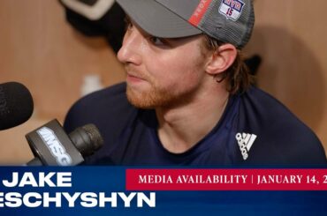 New York Rangers: Jake Leschyshyn Media Availability | Jan. 14, 2023