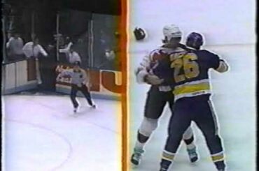 Kelly Chase vs Mike Peluso (Round 2) and David Mackey vs Randy McKay - Feb 28, 1994